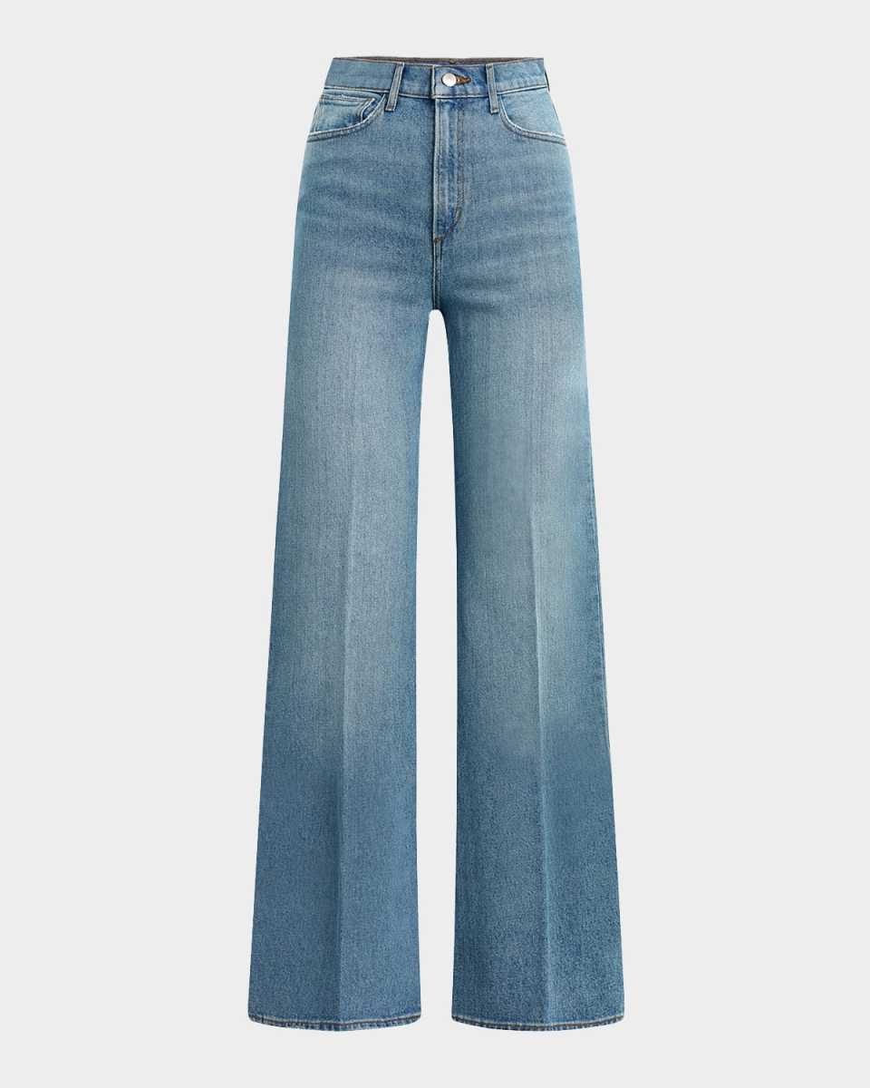 The Mia Petite Wide-Leg Jeans